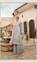 Jacquard Shirt Khaddi dupatta Embroidered trouser Embroidered organza sleeve lace I Embroidered sleeves lawn Lace II Embroidered organza sleeve lace III Embroidered ghera organza Lace Embroidered organza ghera patch