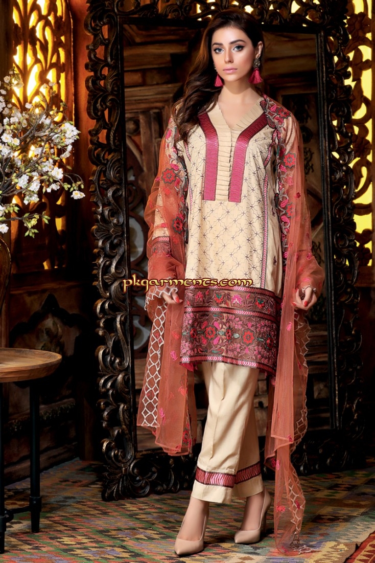 pakistani silk suits 2018