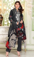 Print Embroidered Wool Shirt Printed Wool Shawl Plain Dyed Trouser