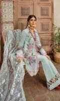Embroidered Lawn Unstitched 3 Piece Suit 
