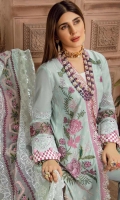 Embroidered Lawn Unstitched 3 Piece Suit 
