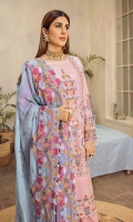 Embroidered Lawn Unstitched 3 Piece Suit 
