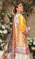 Embroidered Lawn Unstitched 3 Piece Suit 