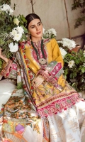Embroidered Lawn Unstitched 3 Piece Suit 