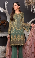 Emb Chiffon Front/Back & Sleeves Emb Daman Patch Emb Chiffon Dupatta Grip Trouser & Accessories