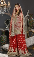 Embroidered Chiffon Unstitched 3 Piece Suit 