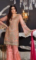 Embroidered Chiffon Unstitched 3 Piece Suit 