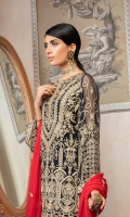 EMBROIDERED CHIFFON FRONT & SLEEVES CHIFFON BACK EMBROIDERED CHIFFON DUPATTA EMBROIDERED DAMAN PATCH GRIP TROUSER