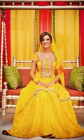 Latest Bridal Mehndi Dresses Collection 2011