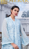 Unstitched Embroidered Shirt