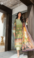 SHIRT FRONT | LUXURY DIGITAL HEAVY EMBROIDERED LAWN FRONT SHIRT BACK    | LUXURY DIGITAL PRINTED  LAWN BACK SLEEVES           | LUXURY DIGITAL PRINTED LAWN SLEEVES   DUPATTA         |LUXURY LAWN NENO GOLD WORK DUPATTA TROUSER         |CAMBRIC COTTON TROUSER