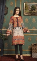 Printed Lawn Unstitched Kurti