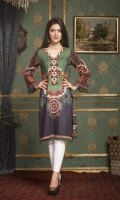 Printed Lawn Unstitched Kurti