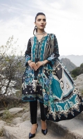 Shirt: Printed Lawn (3 meters) Dupatta: Printed Lawn (2.5 meters) Trouser: Dyed Cambric (2.5 meters)