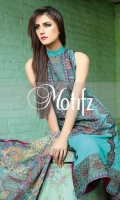 Un Stitched Three Piece, Shirt Fabric: Karandi, Includes: Front, Back, Sleeves, Digital Printed Chiffon Dupatta, Karandi Trouser