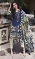 Three Piece, Shirt Fabric: Digital printed Embroidered Lawn, Includes: Front, Back, Sleeves, Digital Printed Crinkle Chiffon Dupatta, Dyed Cotton Trouser. Three Piece, Shirt Fabric: Digital printed Embroidered Lawn, Includes: Front, Back, Sleeves, Digital Printed Crinkle Chiffon Dupatta, Dyed Cotton Trouser.