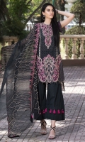 Three Piece, Shirt Fabric: Digital printed Embroidered Lawn, Includes: Front, Back, Sleeves, Digital Printed Crinkle Chiffon Dupatta, Dyed Cotton Trouser. Three Piece, Shirt Fabric: Digital printed Embroidered Lawn, Includes: Front, Back, Sleeves, Digital Printed Crinkle Chiffon Dupatta, Dyed Cotton Trouser.