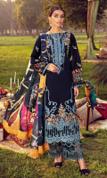 Embroidered Lawn Front 1.20 M Dyed Lawn Back 1.14 M Embroidered Neckline Patch 1 Pc Embroidered Patch For Front Daman 0.94 M Embroidered Lawn Sleeves 0.67 M Digital Printed Sleeves Patch 1.00 M Digital Printed Tissue Silk Dupatta 2.50 M Dyed Cotton Trouser 2.50 M Trouser Embroidered Patch 1.10 M