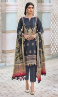 Digital Printed Cotail Front 1.14 M Digital Printed Cotail Back 1.14 M Digital Printed Cotail Sleeves 0.67 M Digital Printed Cotail Dupatta 2.5 M Dyed Cotail Trouser 2.5 M