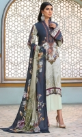 Digital Printed Cotail Front 1.14 M Digital Printed Cotail Back 1.14 M Digital Printed Cotail Sleeves 0.67 M Digital Printed Cotail Dupatta 2.5 M Dyed Cotail Trouser 2.5 M