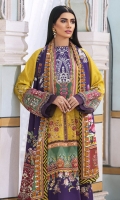 Digital Printed Cotail Front 1.14 M Digital Printed Cotail Back 1.14 M Digital Printed Cotail Sleeves 0.67 M Digital Printed Cotail Dupatta 2.5 M Dyed Cotail Trouser 2.5 M