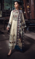 Digital Printed Linen Front 1 M Digital Printed Linen Back 1 M Neckline Embroidered Patch 1 Pc Digital Printed Linen Sleeves 0.67 M Digital Printed Linen Dupatta 2.5 M Dyed Linen Trouser 2.5 M