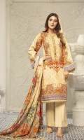 Shirt- 3 yards Dupatta-2.5 yards Trouser--2.5 yards
