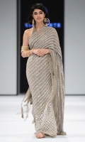 Saree with sheesha tanka. Organza Fabric.