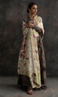Silk textured kalidar paired with plain silk pants. 