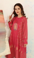 PRINTED LAWN SHIRT WITH PRINTD TROUSER