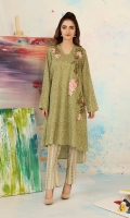 PRINTED EMBROIDERED SHIRT WITH PRINTED TROUSER
