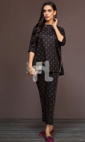 Printed Stitched Formal Cotton Shirt & Embroidered Cotton Trouser – 2PC