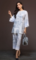 Embroidered Stitched Formal Khaddar Shirt – 2PC