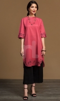 Plain Dyed Stitched Karandi Formal Shirt – 1PC