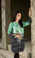 Digital Printed Stitched Linen Shirt - 1PC