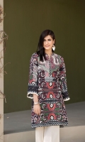 Maroon Digital Printed Stitched Khaddar Shirt - 1PC Maroon Digital Printed Stitched Khaddar Shirt - 1PC