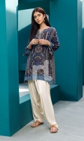 Brown Digital Printed Stitched Khaddar Shirt - 1PC Brown Digital Printed Stitched Khaddar Shirt - 1PC