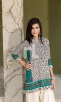 Beige Printed Stitched Khaddar Shirt - 1PC