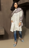 Blue Textured Embroidered Stitched Wash & Ware Shirt - 1PC Blue Textured Embroidered Stitched Wash & Ware Shirt - 1PC