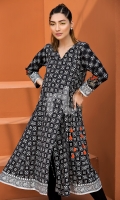 Embroidered Stitched Lawn Frock- 1PC
