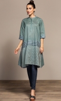 Printed Stitched Lawn Shirt - 1PC