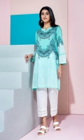 Sateen Printed Stitched Super Fine Lawn Shirt - 1PC