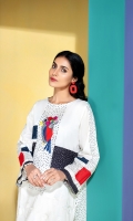 Printed Embroidered Stitched Super Fine Lawn Shirt - 1PC