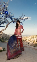Front: Printed Lawn 1.20M Back: Printed Lawn 1.20M Sleeves: Printed Lawn 0.6M Trouser: Printed Cambric 2.5M Dupatta: Digital Printed Silk 2.5M Embroideries: Front Daman Border – 3 Motif Patch – 2 Neck Patti Sleeve Border Front: Printed Lawn 1.20M Back: Printed Lawn 1.20M Sleeves: Printed Lawn 0.6M Trouser: Printed Cambric 2.5M Dupatta: Digital Printed Silk 2.5M Embroideries: Front Daman Border – 3 Motif Patch – 2 Neck Patti Sleeve Border