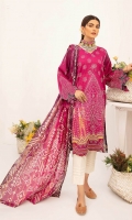 3-Meter Printed Shirt 2.5-Meter Printed Lawn Dupatta 2.5-Meter Cotton Trousers