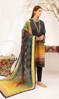 3-Meter Printed Shirt 2.5-Meter Printed Lawn Dupatta 2.5-Meter Cotton Trousers