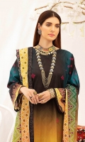 3-Meter Printed Shirt 2.5-Meter Printed Lawn Dupatta 2.5-Meter Cotton Trousers