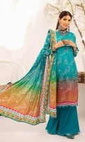 3-Meter Printed Shirt 2.5-Meter Printed Lawn Dupatta 2.5-Meter Cotton Trousers