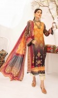 3-Meter Printed Shirt 2.5-Meter Printed Lawn Dupatta 2.5-Meter Cotton Trousers