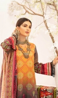 3-Meter Printed Shirt 2.5-Meter Printed Lawn Dupatta 2.5-Meter Cotton Trousers